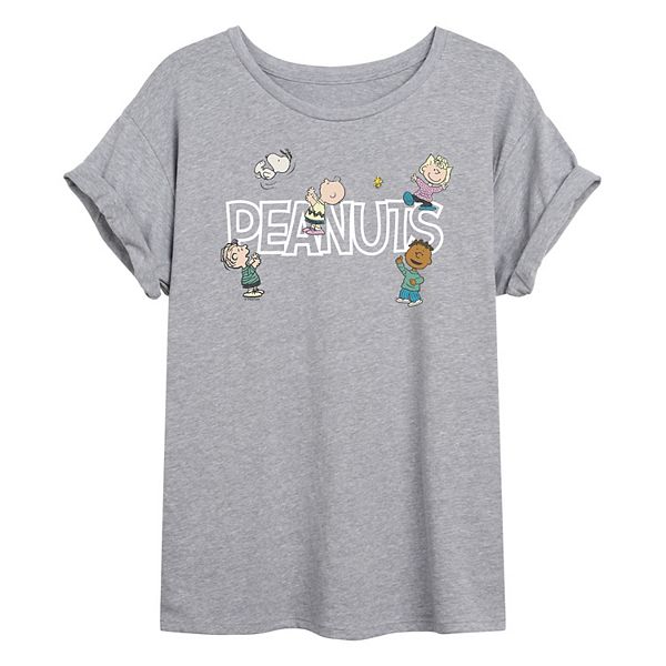 Футболка Juniors Peanuts Friends oversized Licensed Character, Heather Gray
Футболка Juniors Peanuts Friends oversized Licensed Character, Heather Gray