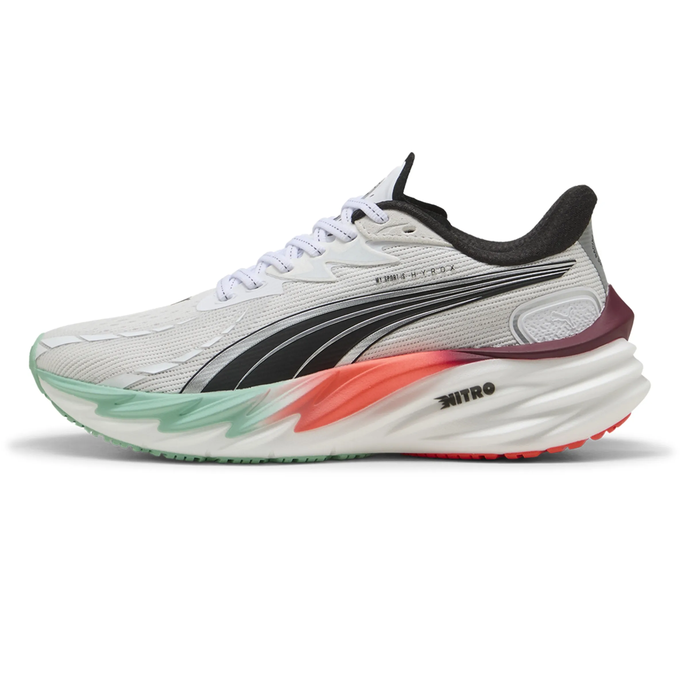 Беговые кроссовки Velocity NITRO 4 HYROX Wns для женщин Puma, белый
Беговые кроссовки Velocity NITRO 4 HYROX Wns для женщин Puma, белый