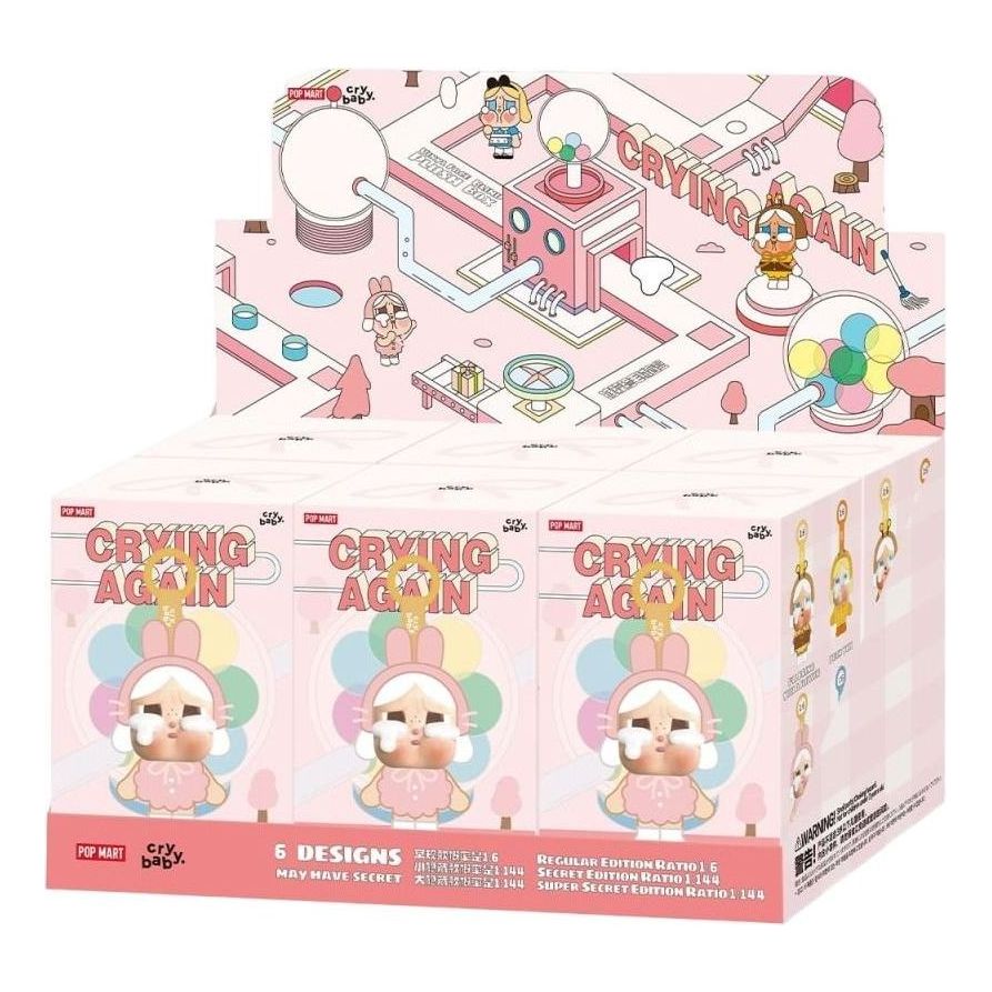 Фигурка Pop Mart CryBaby Crying Again Pendant Sealed Case (6 Blind Boxes)
Фигурка Pop Mart CryBaby Crying Again Pendant Sealed Case (6 Blind Boxes)