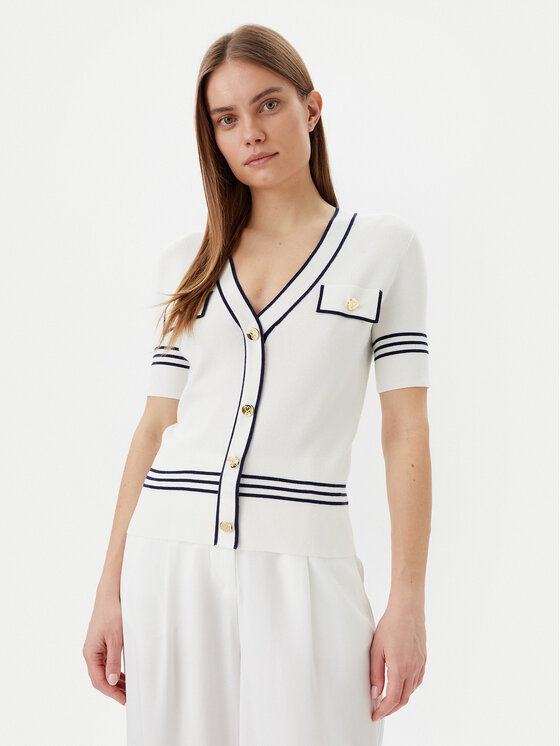 Кардиган обычного кроя LS2511007 Lola Casademunt, белый 
Кардиган обычного кроя LS2511007 Lola Casademunt, белый