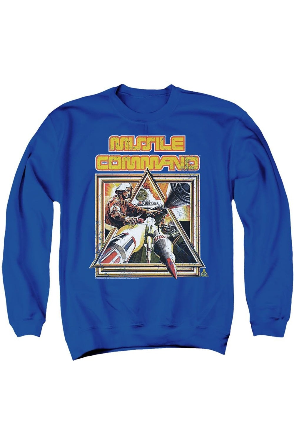 Толстовка Atari Missle Commander для взрослых с круглым вырезом Gildan, синий
Толстовка Atari Missle Commander для взрослых с круглым вырезом Gildan, синий
