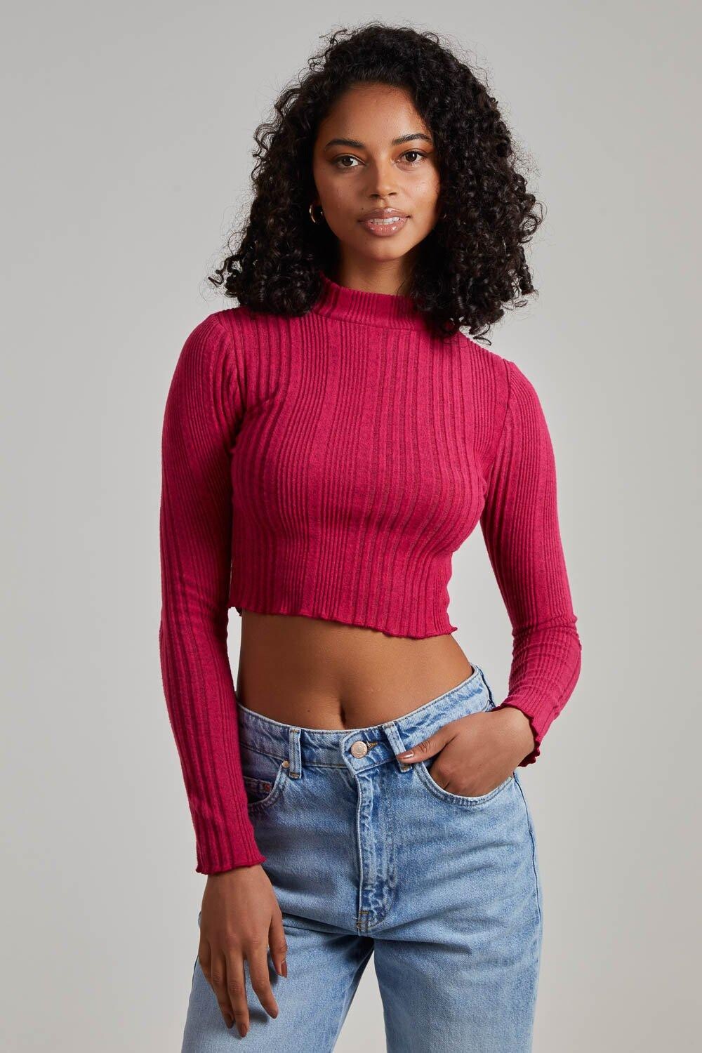 Топ с длинными рукавами и широким кромкой в рубчик салатового цвета Pink Vanilla, розовый, Серый, Топ с длинными рукавами и широким кромкой в рубчик салатового цвета Pink Vanilla, розовый
Топ с длинными рукавами и широким кромкой в рубчик салатового цвета Pink Vanilla, розовый, Серый, Топ с длинными рукавами и широким кромкой в рубчик салатового цвета Pink Vanilla, розовый