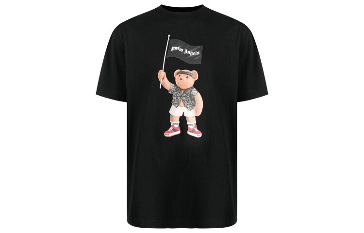 Футболка Palm Angels с изображением мишки-пирата, черный
Футболка Palm Angels с изображением мишки-пирата, черный