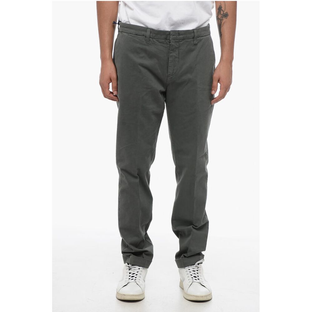 Брюки-чиносы из эластичного хлопка с манжетами Fay, Gray
Брюки-чиносы из эластичного хлопка с манжетами Fay, Gray