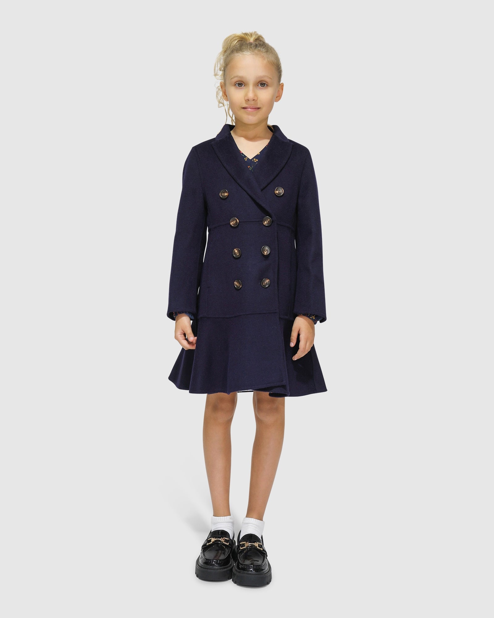 Пальто приталенное из шерстяной смеси Good Manners Belle & bloom, темно-синий
Пальто приталенное из шерстяной смеси Good Manners Belle & bloom, темно-синий