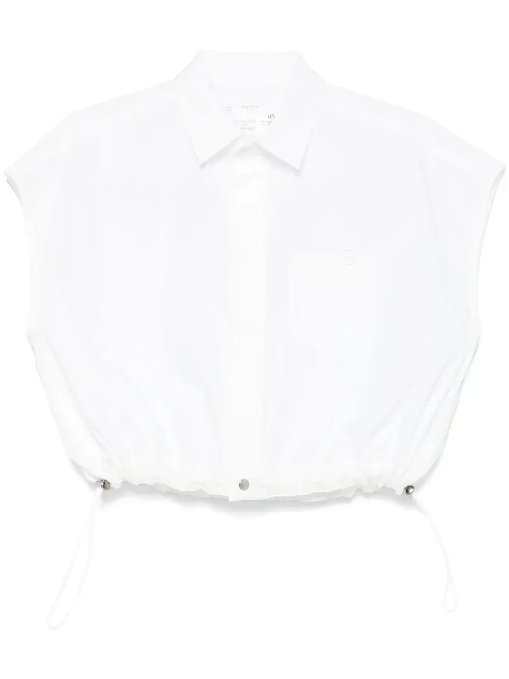 Рубашка с вышитым логотипом SACAI, белый
Рубашка с вышитым логотипом SACAI, белый