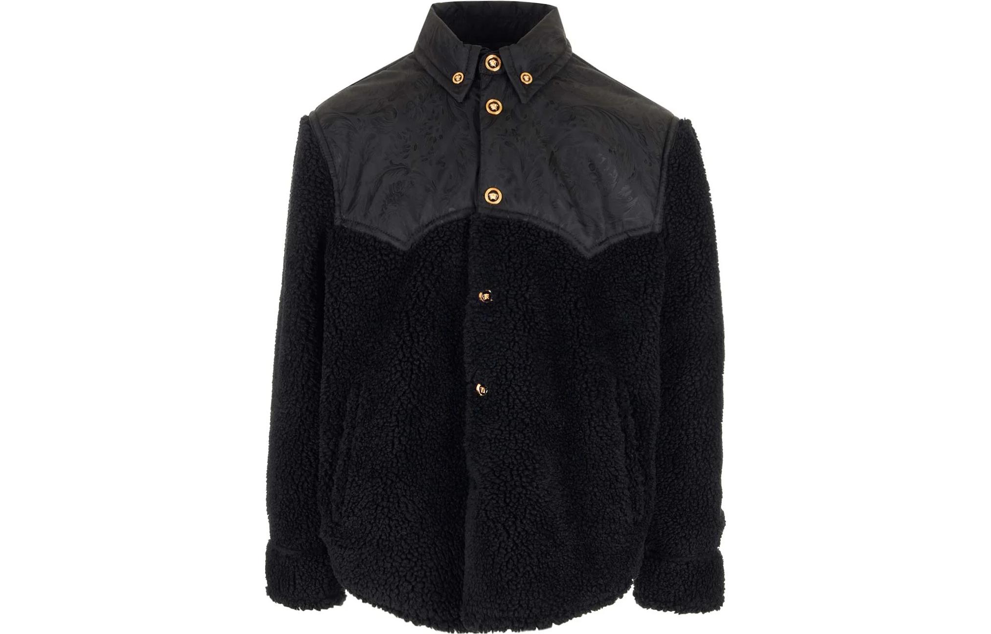 Панельная застёгивающаяся куртка VERSACE, чёрная
Панельная застёгивающаяся куртка VERSACE, чёрная