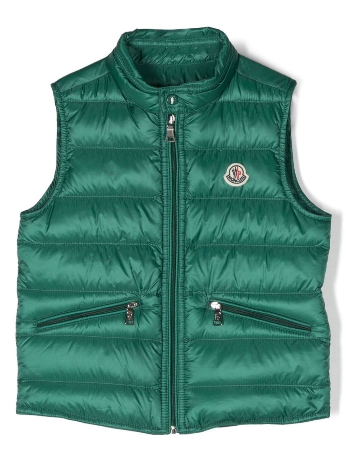 Moncler Enfant дутый жилет на молнии, зеленый
Moncler Enfant дутый жилет на молнии, зеленый
