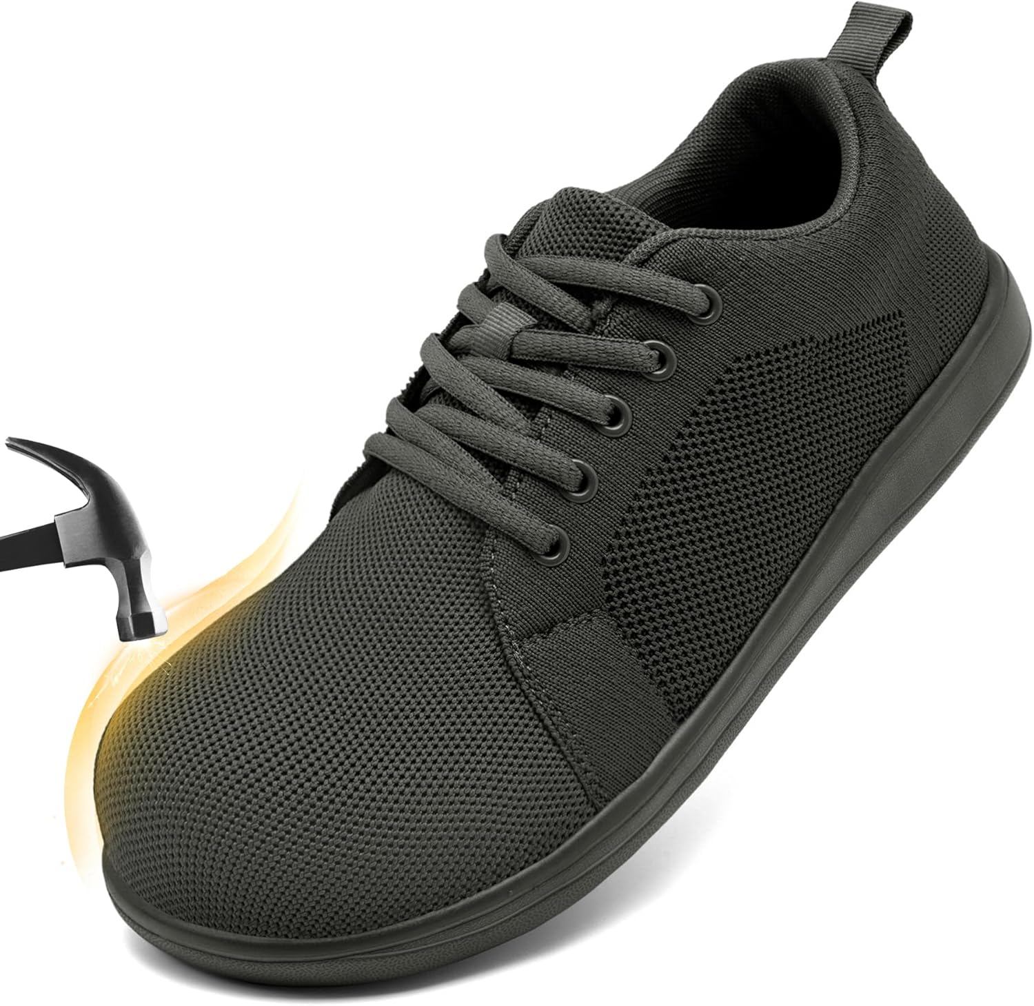 Мужские кроссовки с металлическим носком, противоскользящие, безопасные, теннисного типа, промышленной стойкости к проколам, для строительства, удобные, «босоножные», с широкой носочной частью, для ходьбы Vlhgcg, темно-серый
Мужские кроссовки с металлическим носком, противоскользящие, безопасные, теннисного типа, промышленной стойкости к проколам, для строительства, удобные, «босоножные», с широкой носочной частью, для ходьбы Vlhgcg, темно-серый