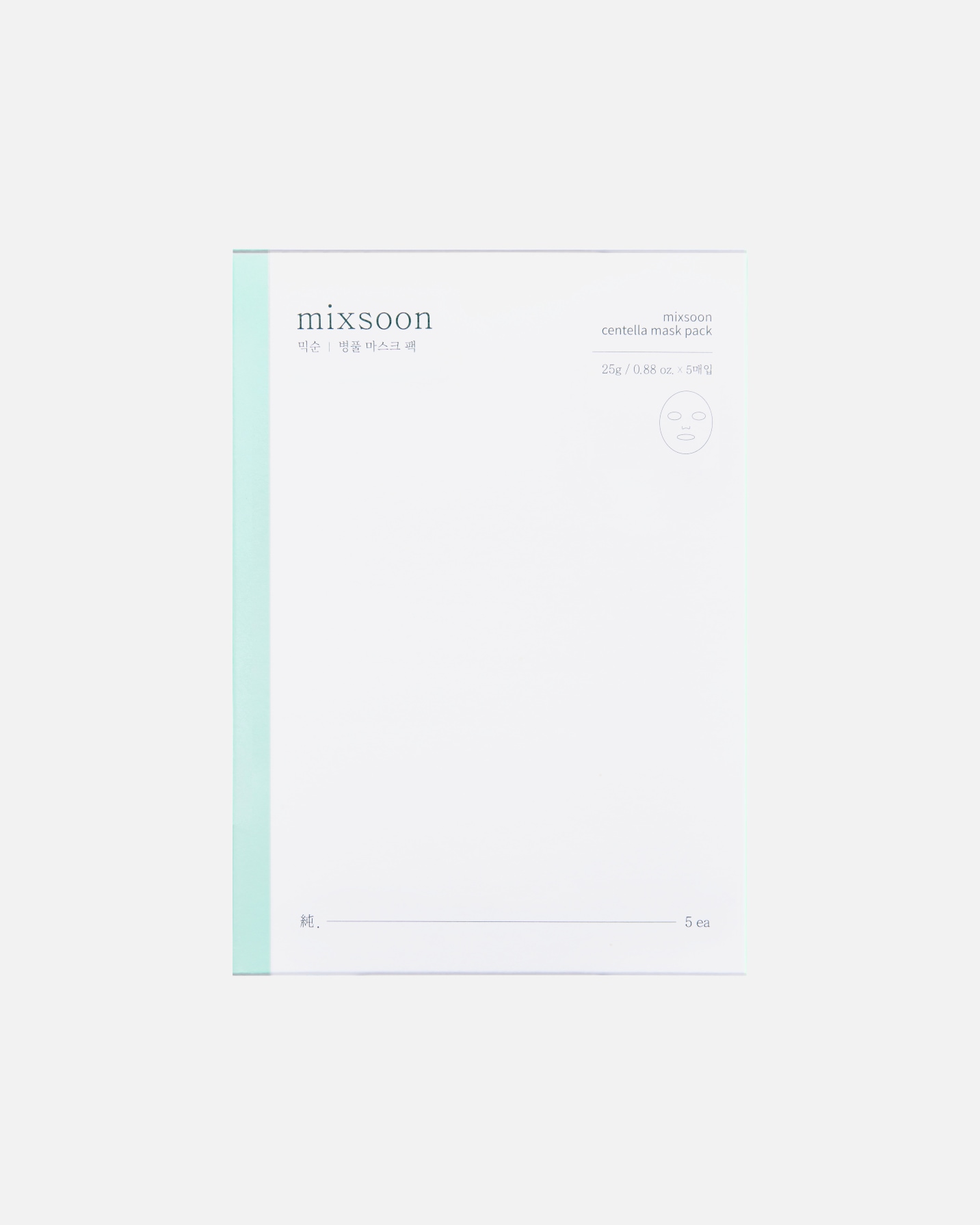 Тканевая маска для лица Mixsoon, 1 x 5 шт
Тканевая маска для лица Mixsoon, 1 x 5 шт