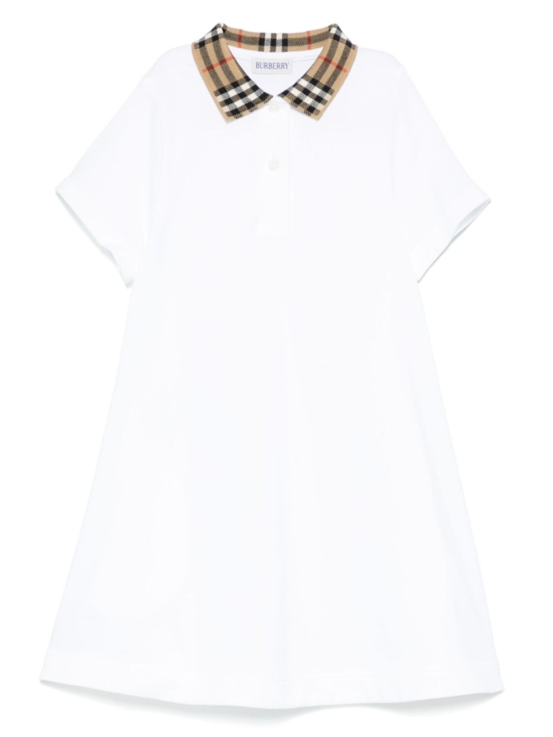 Burberry Kids платье с поясом, белый
Burberry Kids платье с поясом, белый