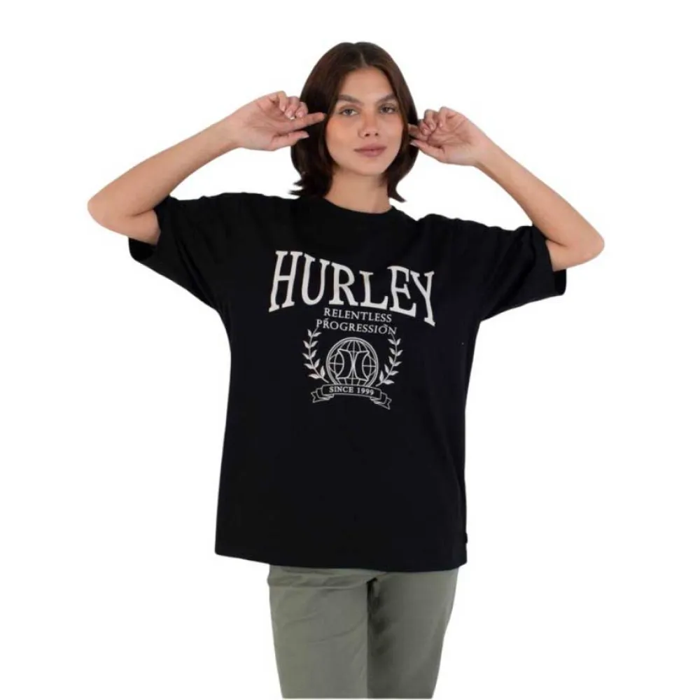 Футболка с коротким рукавом Hurley Global Oversize, черный
Футболка с коротким рукавом Hurley Global Oversize, черный