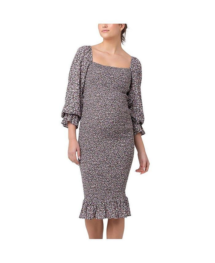 Платье для кормящих мам с гофрированной отделкой Willow, черное Ripe Maternity, черный
Платье для кормящих мам с гофрированной отделкой Willow, черное Ripe Maternity, черный