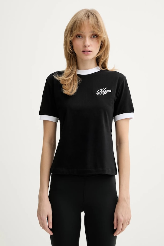 Хлопковая футболка MSGM, черный
Хлопковая футболка MSGM, черный