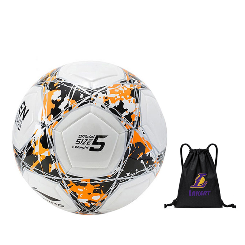 LINING Размер 5 футбольный мяч TPU бесшовный термосварной Unisex Multicolor
LINING Размер 5 футбольный мяч TPU бесшовный термосварной Unisex Multicolor