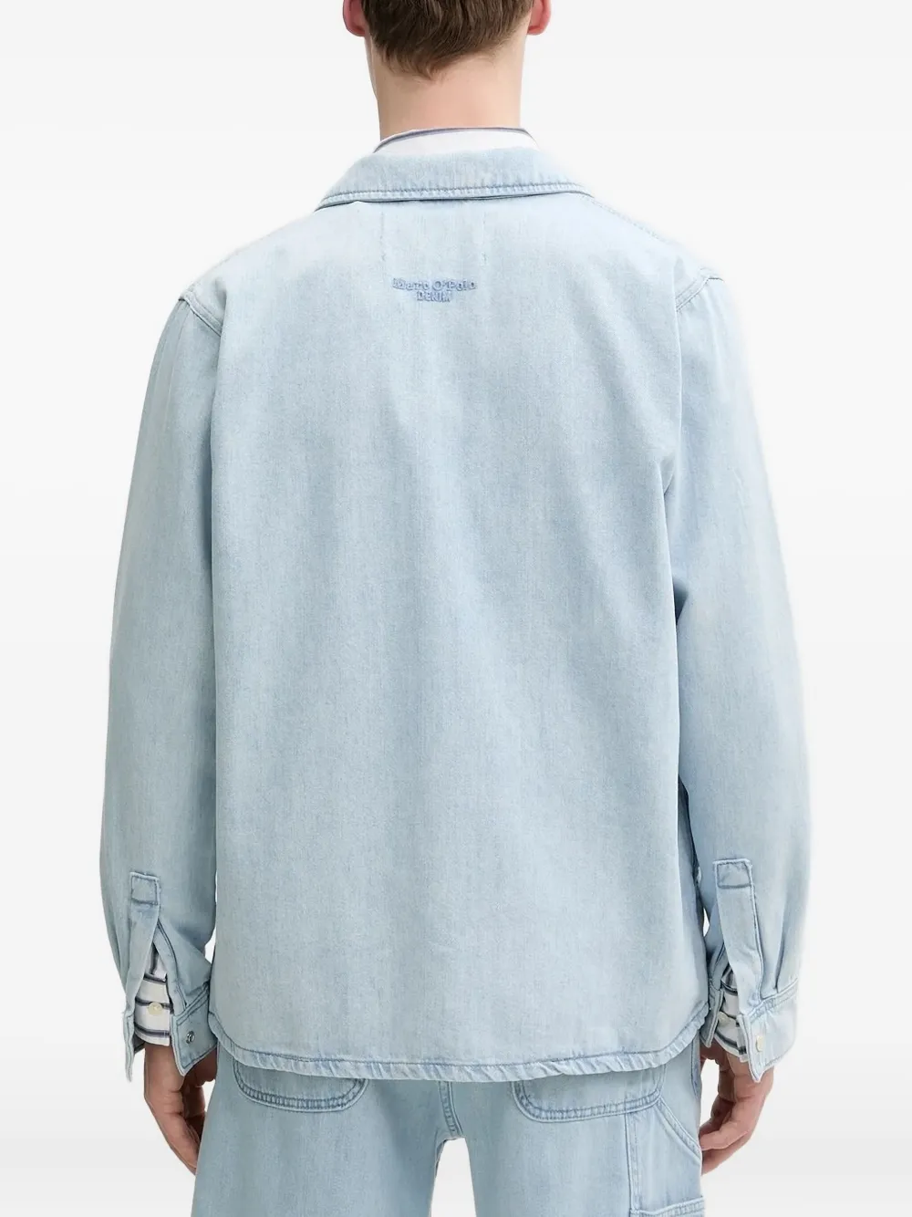 Джинсовая рубашка с вышитым логотипом Marc O'Polo, синий
Джинсовая рубашка с вышитым логотипом Marc O'Polo, синий