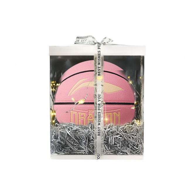 LINING Баскетбольный мяч PU розовый размер 6 соревновательный
LINING Баскетбольный мяч PU розовый размер 6 соревновательный