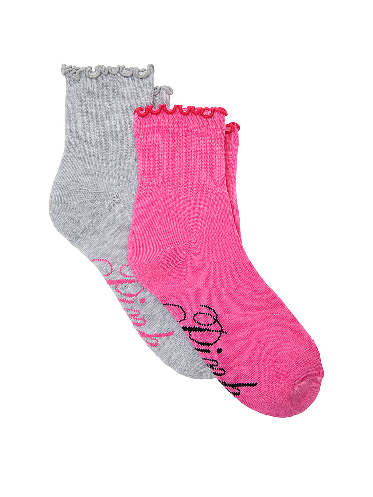 2 пары носков с оборками Pink, sizzling strawberry/heather grey
2 пары носков с оборками Pink, sizzling strawberry/heather grey