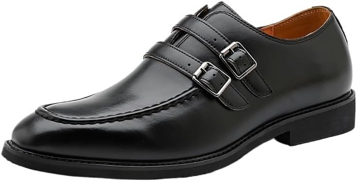 Мужские классические кожаные туфли, деловые кожаные оксфорды и дерби, туфли-монки с пряжкой, слайд-ви, для вождения, комфорта, вечеринок, свадеб Zestrelax, черный
Мужские классические кожаные туфли, деловые кожаные оксфорды и дерби, туфли-монки с пряжкой, слайд-ви, для вождения, комфорта, вечеринок, свадеб Zestrelax, черный