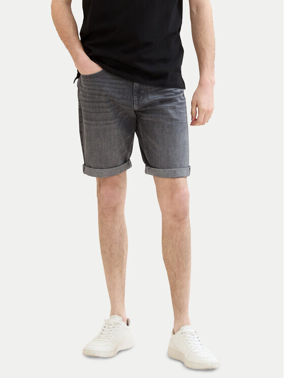 Джинсовые шорты обычного кроя Tom Tailor, серый
Джинсовые шорты обычного кроя Tom Tailor, серый