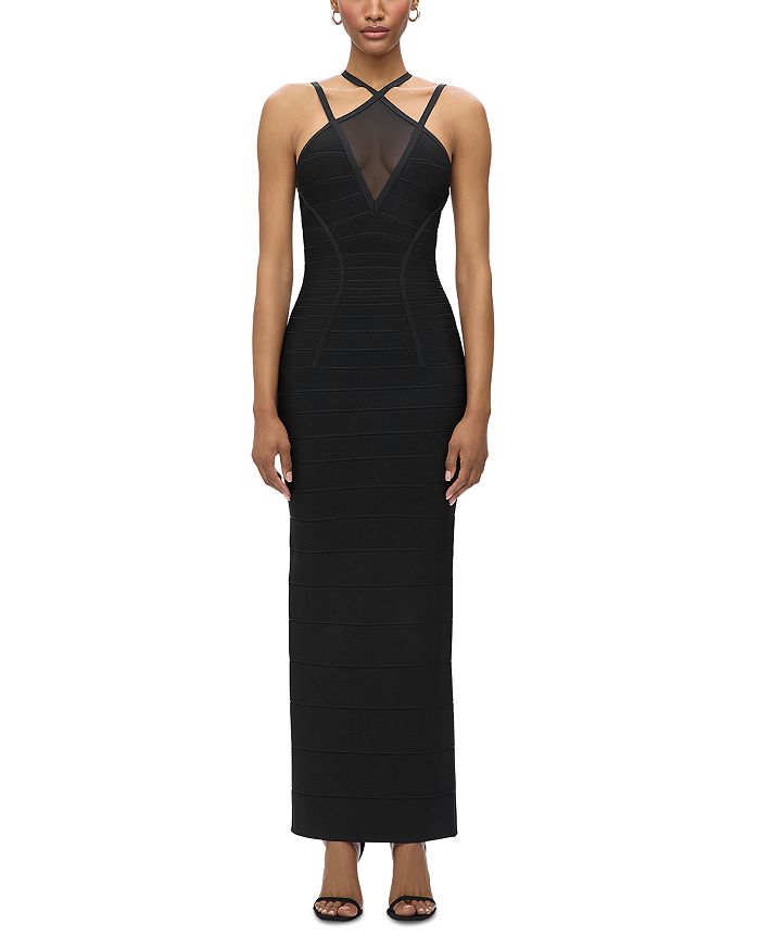 Платье Лана Hervé Léger, черный
Платье Лана Hervé Léger, черный