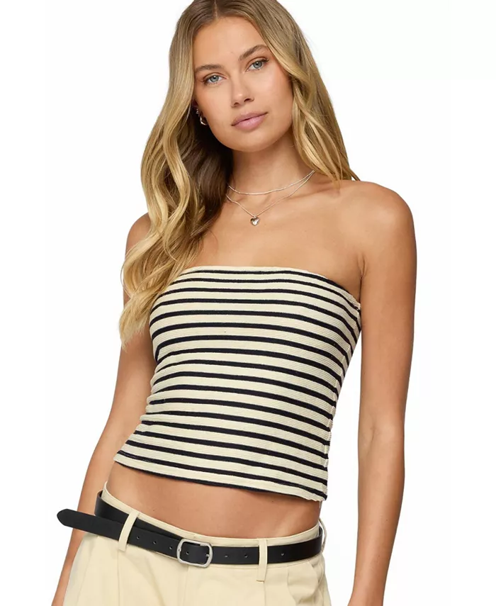 Женский полосатый топ-бюстье Odora Edikted, белый
Женский полосатый топ-бюстье Odora Edikted, белый