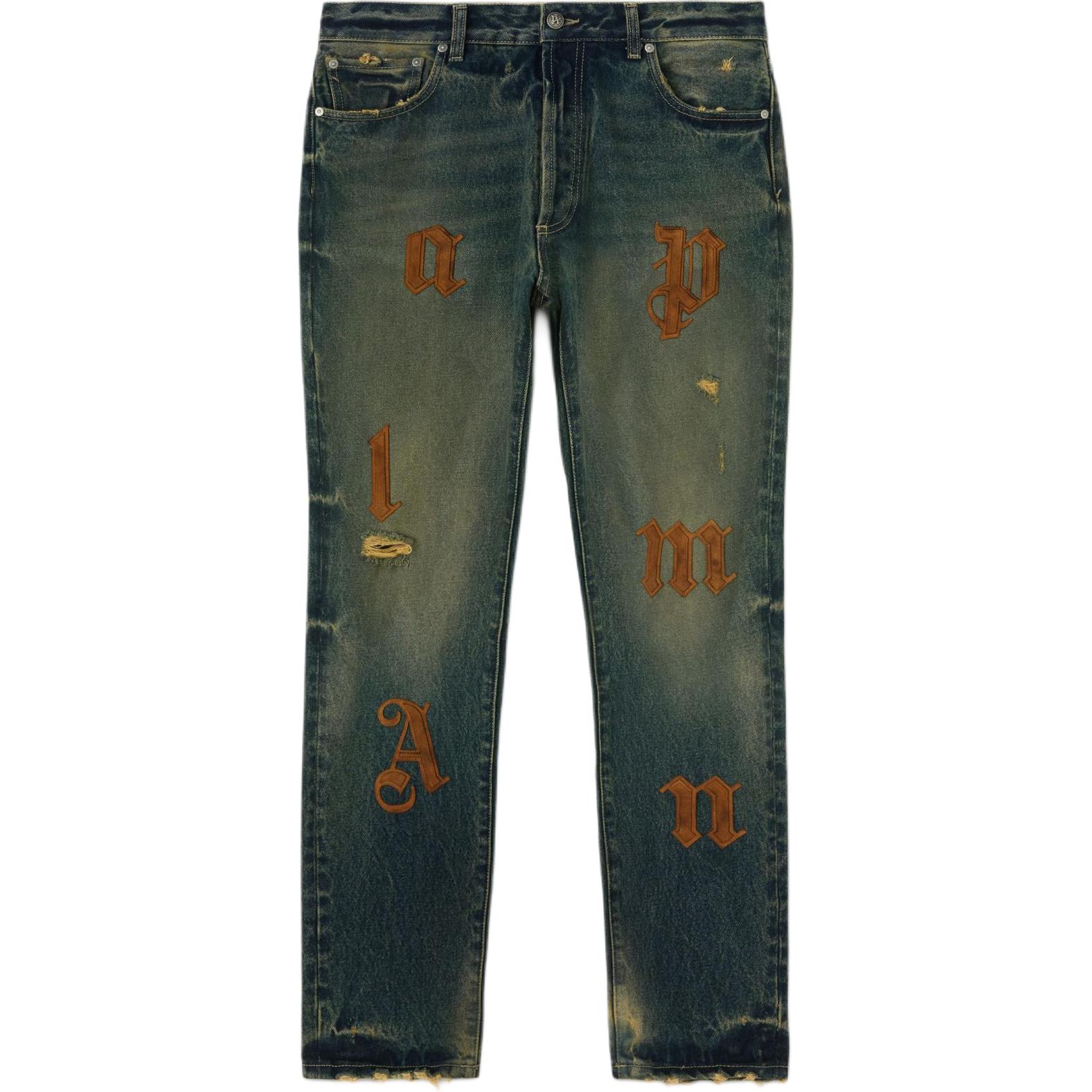 Джинсы с нашивкой Logo Patch PALM ANGELS, синий
Джинсы с нашивкой Logo Patch PALM ANGELS, синий