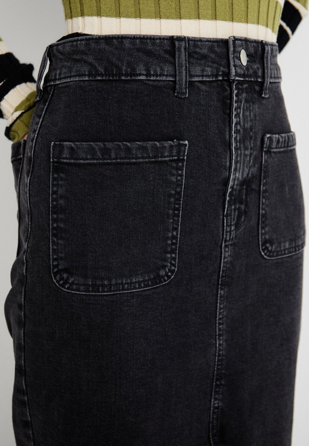 Джинсовая юбка MIDI SKIRT BLACK GAP, черный
Джинсовая юбка MIDI SKIRT BLACK GAP, черный