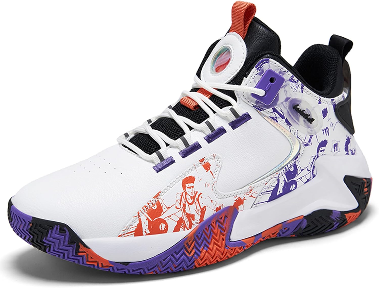 Мужские баскетбольные кроссовки, дышащие кроссовки для ходьбы, профессиональные баскетбольные, спортивные, теннисные, беговые кроссовки, баскетбольные кроссовки, высокие баскетбольные кроссовки, боевые баскетбольные кроссовки Vtiao, белый/фиолет...
Мужские баскетбольные кроссовки, дышащие кроссовки для ходьбы, профессиональные баскетбольные, спортивные, теннисные, беговые кроссовки, баскетбольные кроссовки, высокие баскетбольные кроссовки, боевые баскетбольные кроссовки Vtiao, белый/фиолет...