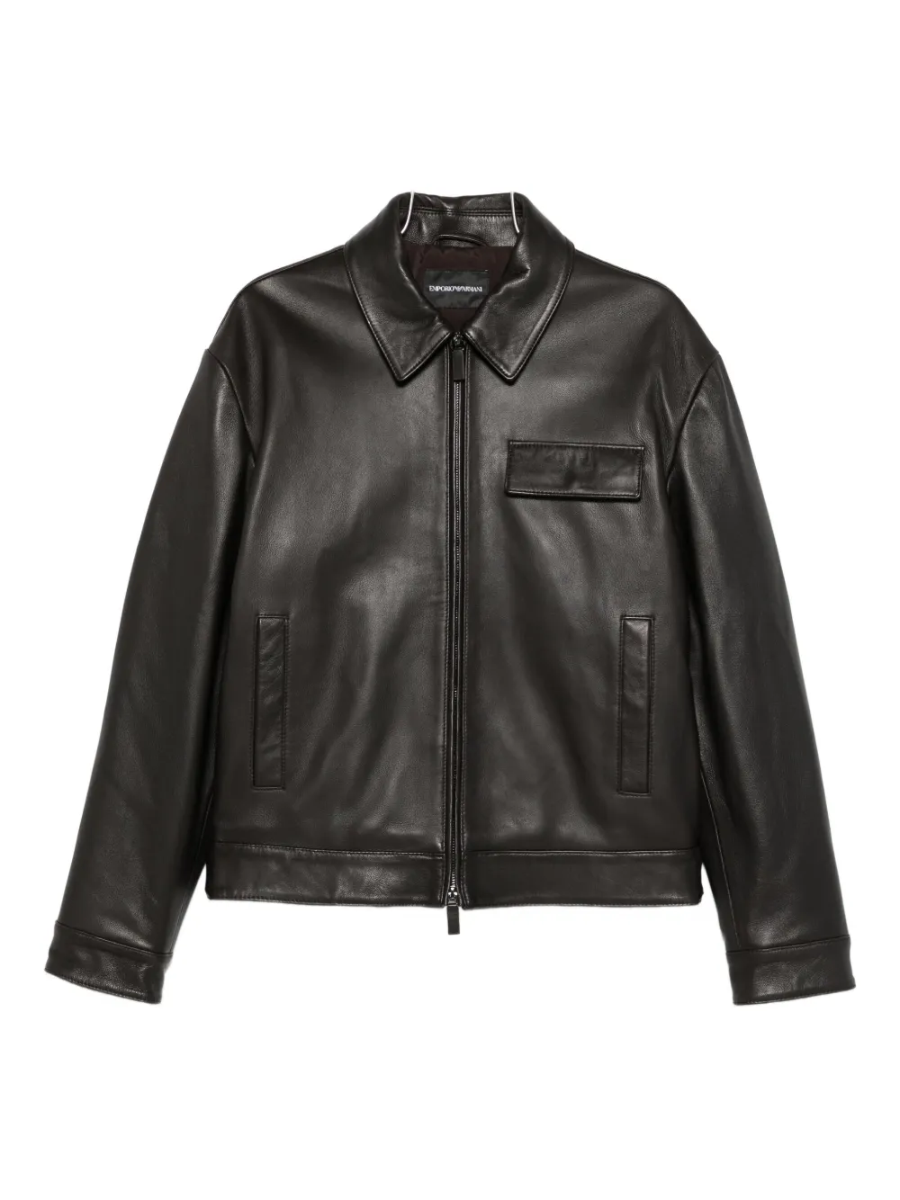 Кожаная куртка на молнии EMPORIO ARMANI, коричневый
Кожаная куртка на молнии EMPORIO ARMANI, коричневый