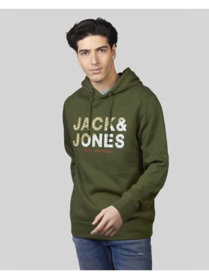 Толстовка Jack & Jones, зеленый
Толстовка Jack & Jones, зеленый