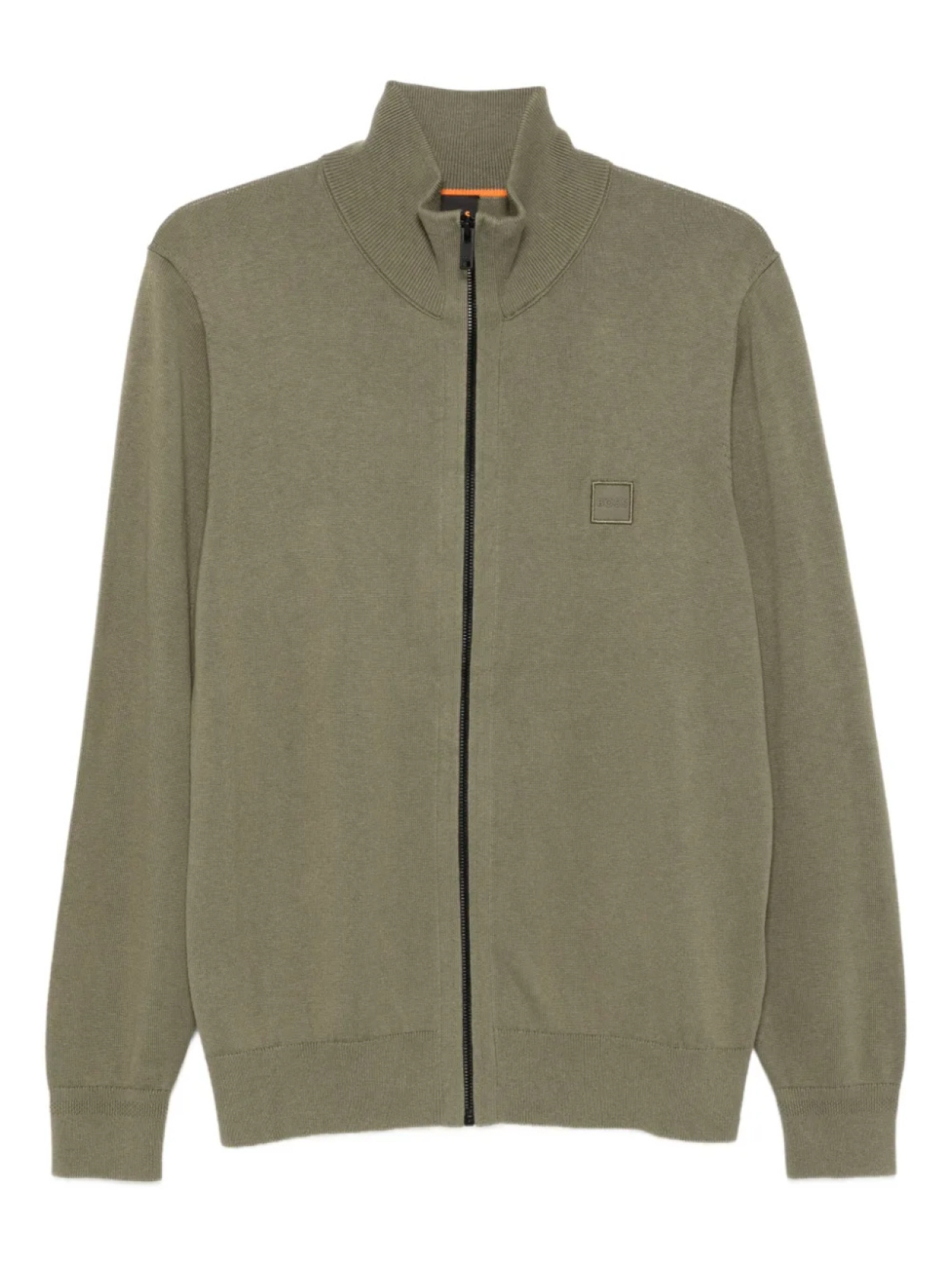 Кардиган BOSS с вышитыми квадратными деталями и застежкой-молнией на воротнике, зеленый
Кардиган BOSS с вышитыми квадратными деталями и застежкой-молнией на воротнике, зеленый