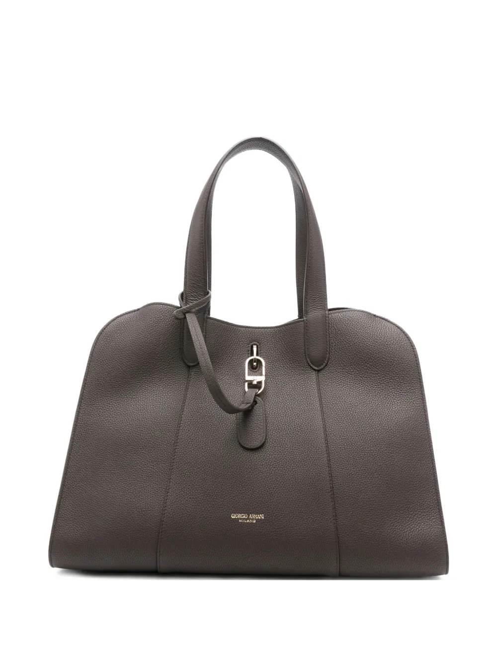 Сумка-тоут из зернистой кожи GIORGIO ARMANI, коричневый
Сумка-тоут из зернистой кожи GIORGIO ARMANI, коричневый