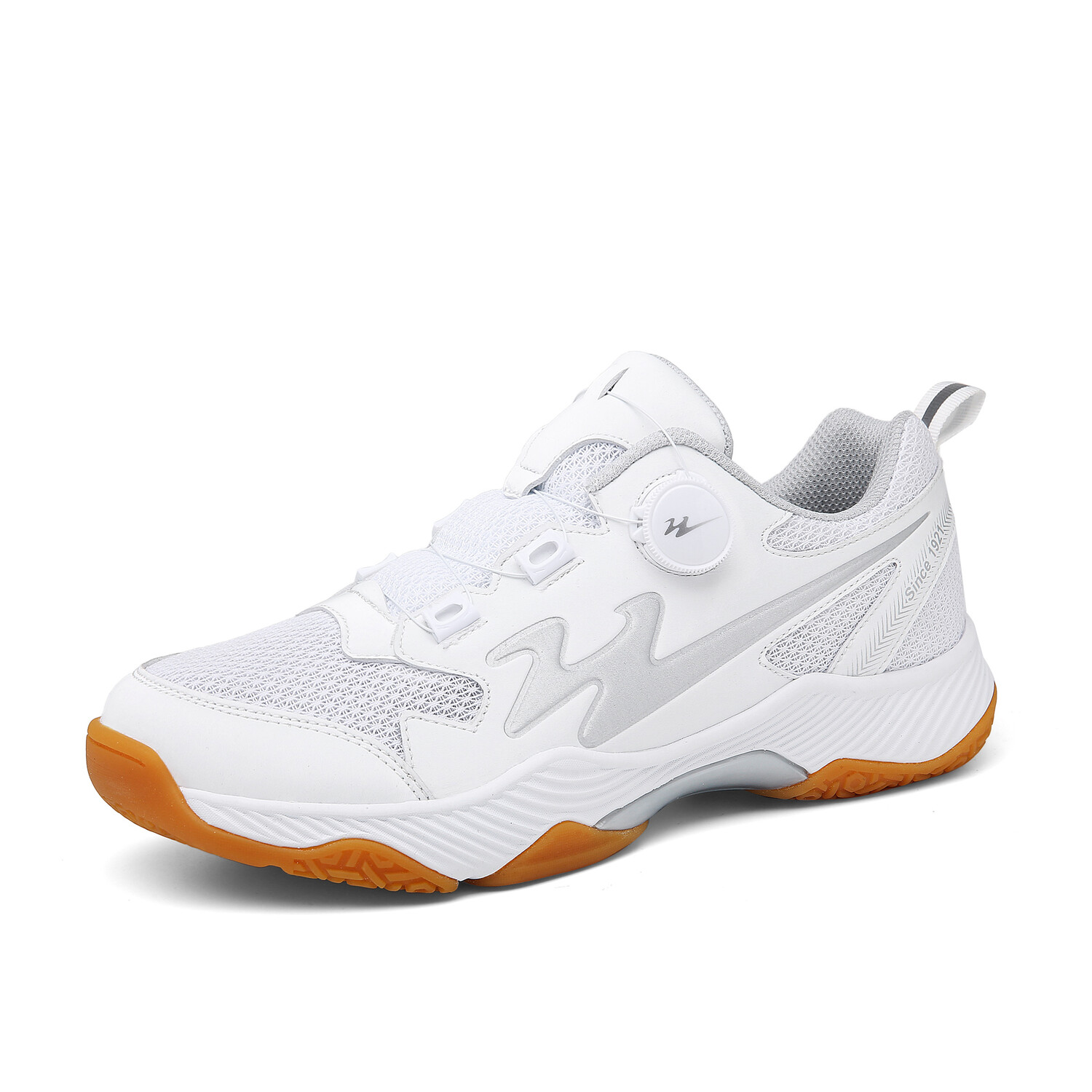 Бадминтонные туфли унисекс с низким верхом белый/серый Binary
Бадминтонные туфли унисекс с низким верхом белый/серый Binary