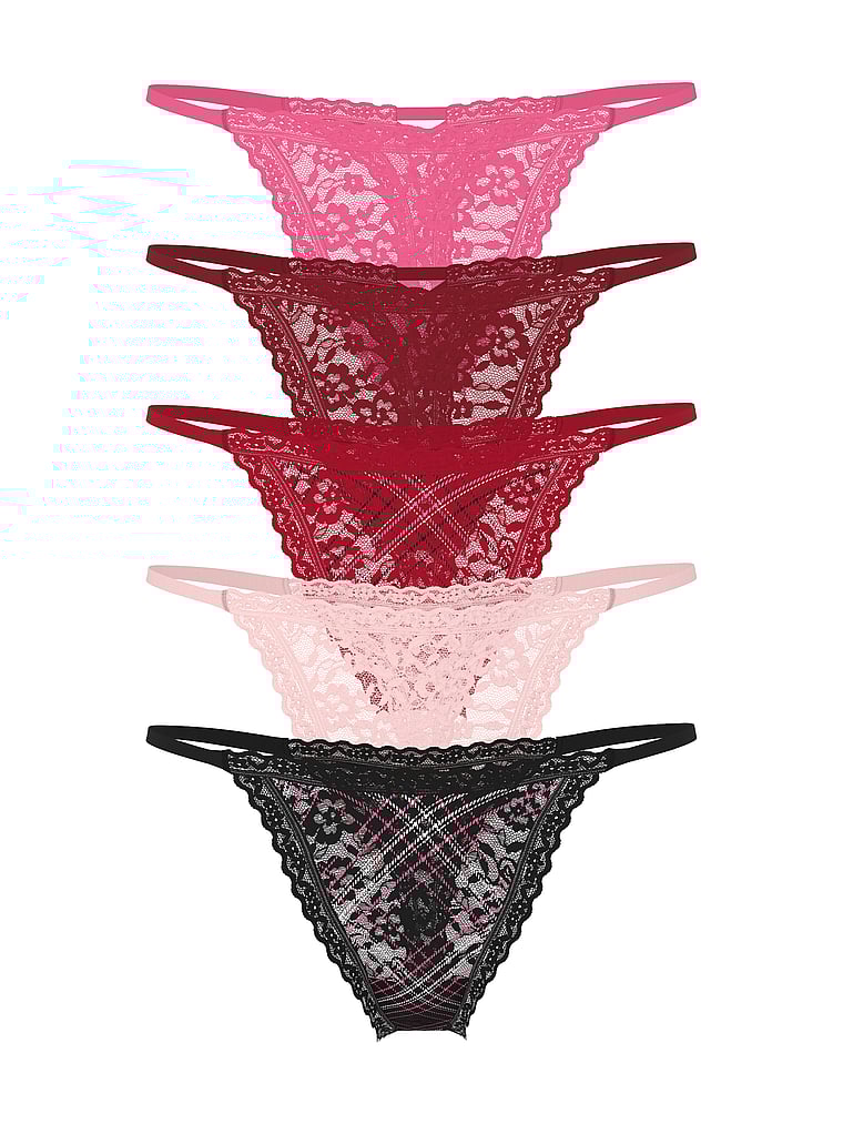 Упаковка из 5 трусиков-стрингов Lacie Victoria'S Secret, 5 pack multi
Упаковка из 5 трусиков-стрингов Lacie Victoria'S Secret, 5 pack multi