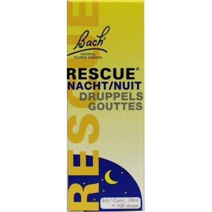 Ночные капли Bach Rescue 10 мл, Fleur De Bach
Ночные капли Bach Rescue 10 мл, Fleur De Bach