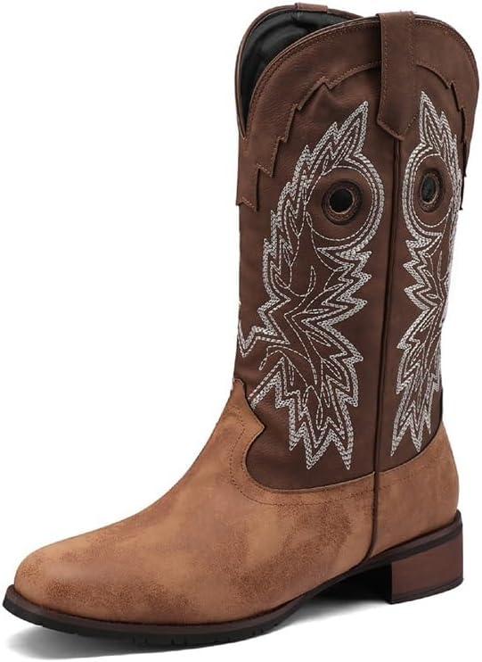 Ковбойские сапоги DHAEY для мужчин и женщин, низкий каблук, плоские, с вышивкой, ретро, средняя высота голенища, классические модные сапоги с прострочкой, сапоги для верховой езды, кантри-вестерн (Цвет: серый, Размер: 8,5 женский / 7 мужской)
Ковбойские сапоги DHAEY для мужчин и женщин, низкий каблук, плоские, с вышивкой, ретро, средняя высота голенища, классические модные сапоги с прострочкой, сапоги для верховой езды, кантри-вестерн (Цвет: серый, Размер: 8,5 женский / 7 мужской)