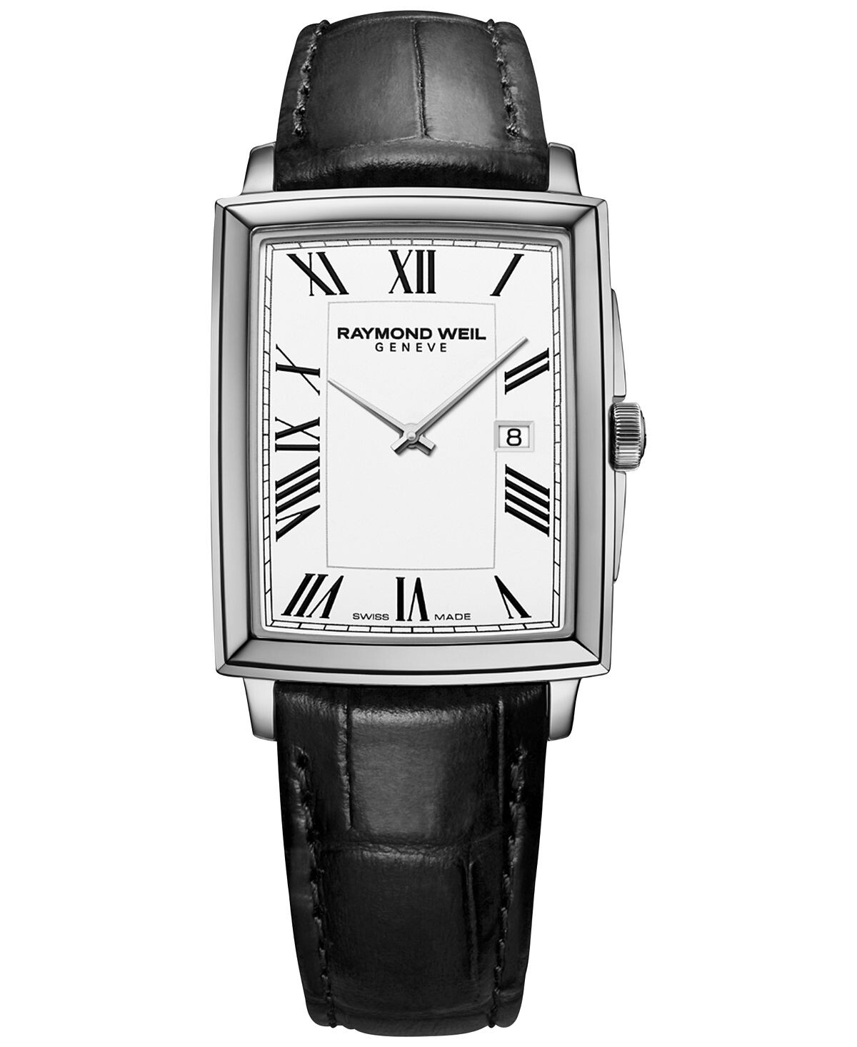 Мужские швейцарские часы Toccata с черным кожаным ремешком 29x37 мм Raymond Weil
Мужские швейцарские часы Toccata с черным кожаным ремешком 29x37 мм Raymond Weil