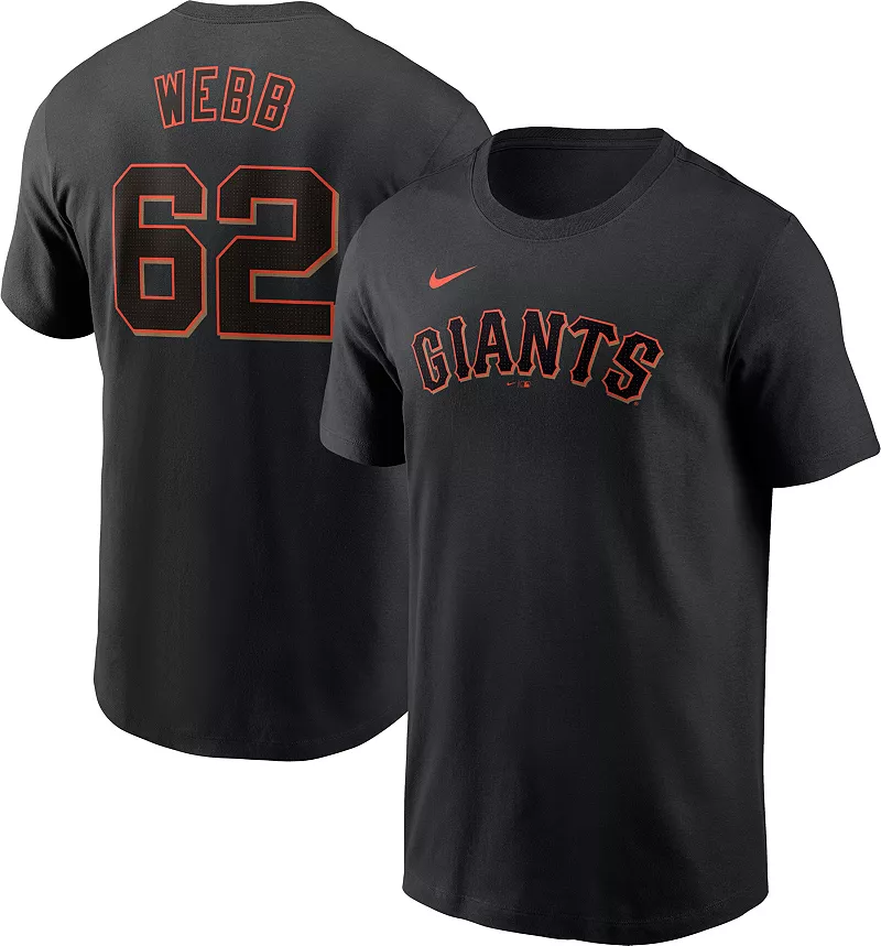 Мужская черная футболка Nike San Francisco Giants Logan Webb #62
Мужская черная футболка Nike San Francisco Giants Logan Webb #62