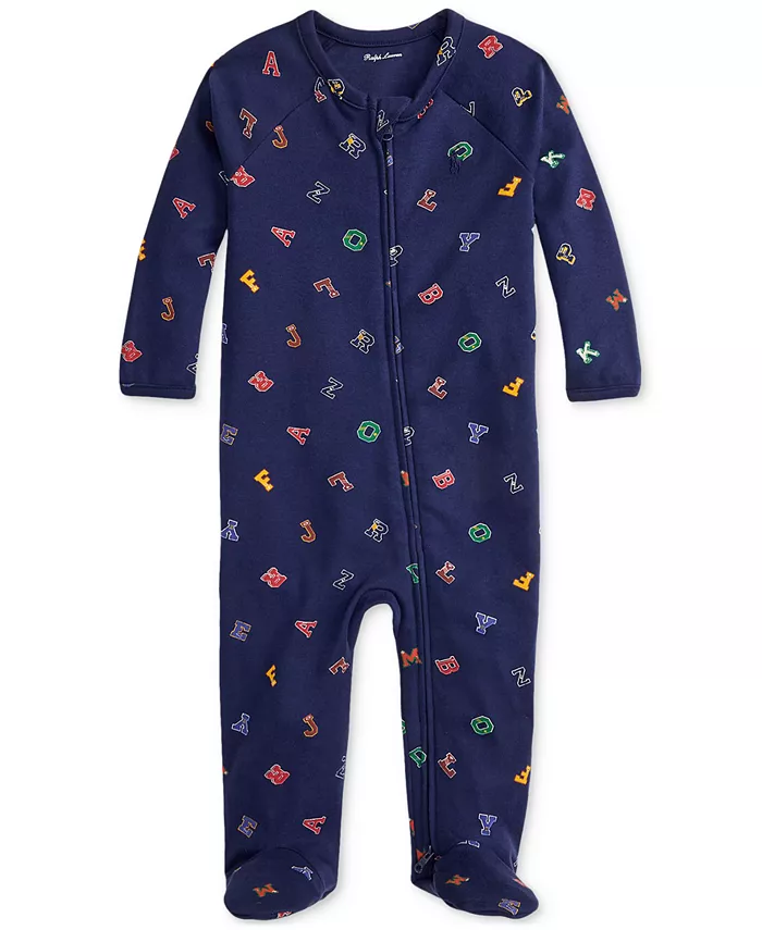 Комбинезон с алфавитным принтом для мальчиков Polo Ralph Lauren, синий
Комбинезон с алфавитным принтом для мальчиков Polo Ralph Lauren, синий