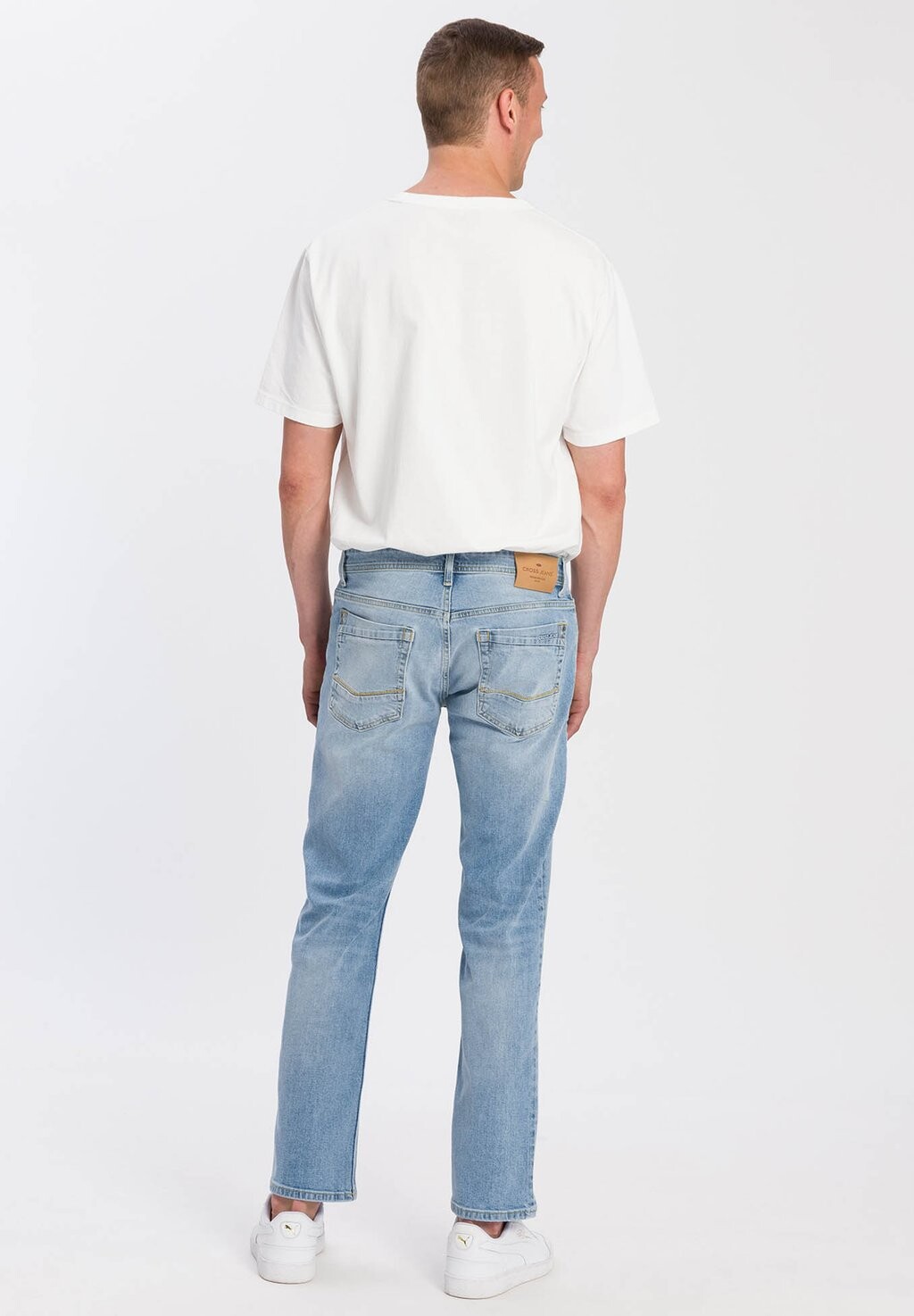 Джинсы облегающего кроя ANTONIO Cross Jeans, светло-голубой деним
Джинсы облегающего кроя ANTONIO Cross Jeans, светло-голубой деним