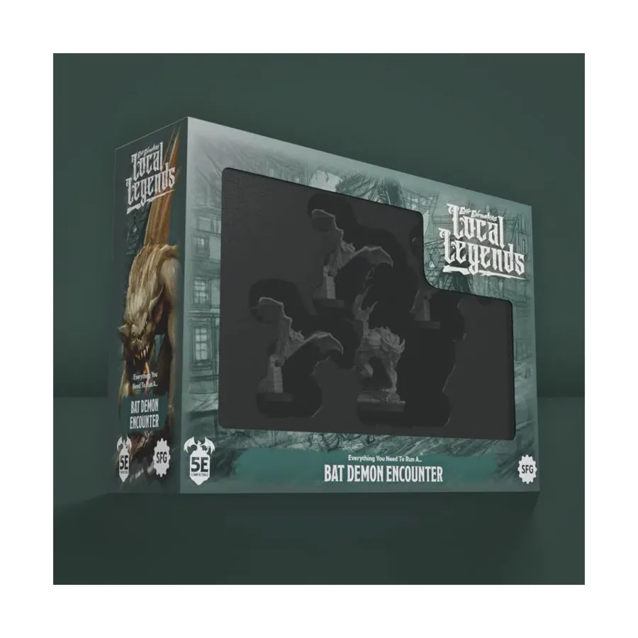 Бокс-сет Local Legends - Bat Demon Encounter, Epic Encounters (Steamforged Games)
Бокс-сет Local Legends - Bat Demon Encounter, Epic Encounters (Steamforged Games)