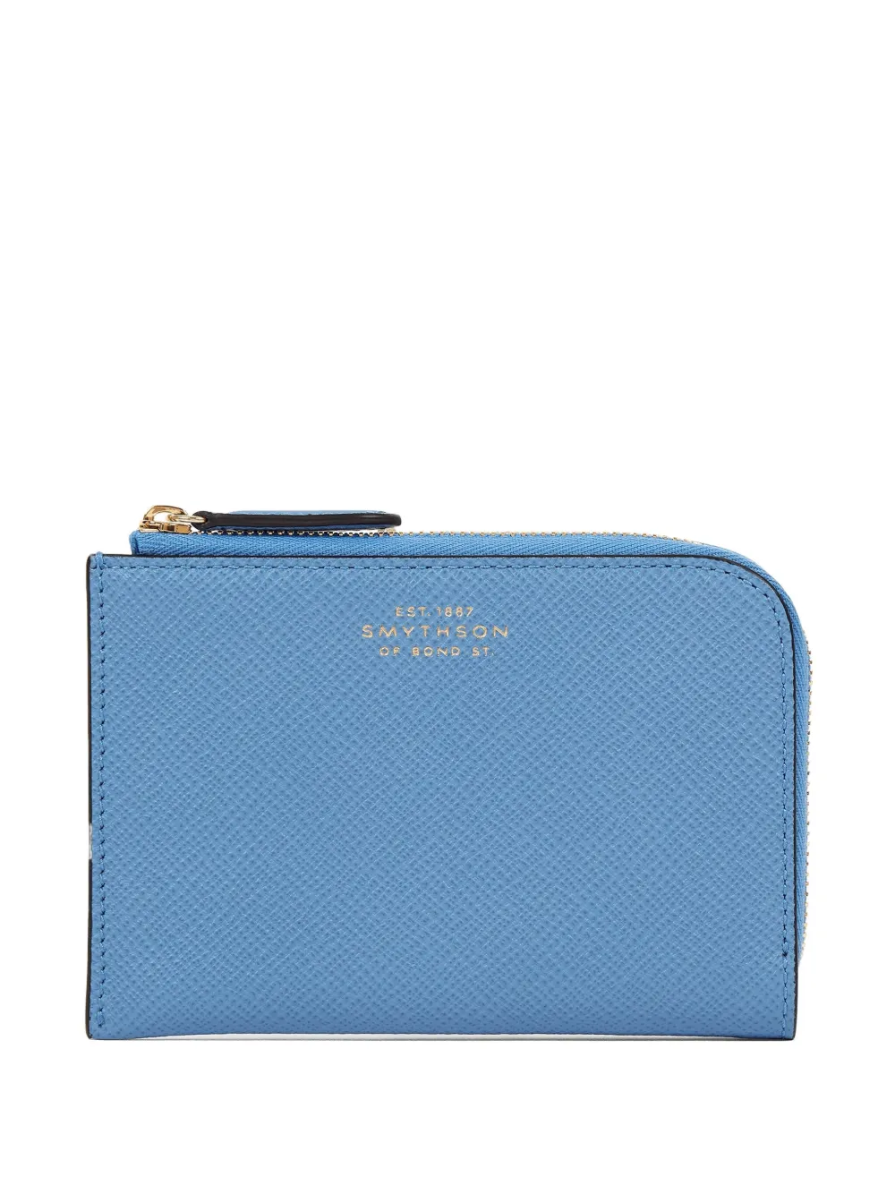 Маленький кошелек Panama с круговой молнией Smythson, синий
Маленький кошелек Panama с круговой молнией Smythson, синий