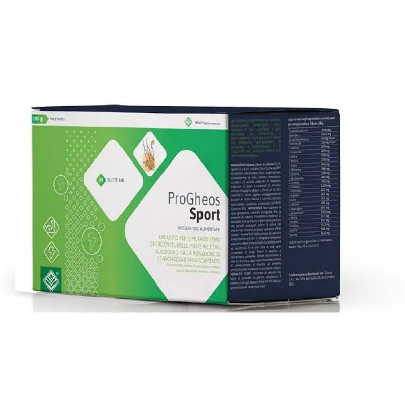 Pro Gheos Sport 30 пакетиков 6г
Pro Gheos Sport 30 пакетиков 6г