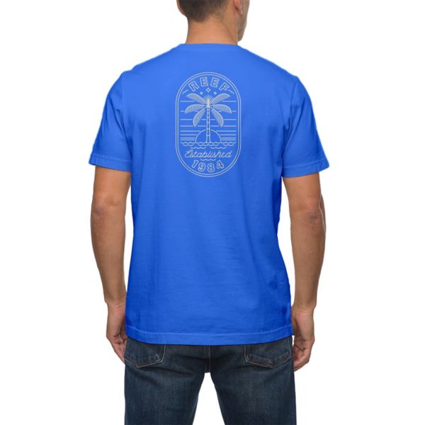 Мужская футболка с принтом "Рай" Reef, цвет vivid blue
Мужская футболка с принтом "Рай" Reef, цвет vivid blue