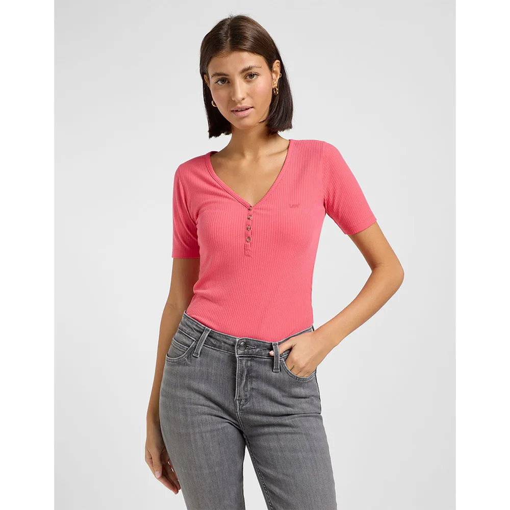 Футболка с коротким рукавом Lee Henley, розовый
Футболка с коротким рукавом Lee Henley, розовый