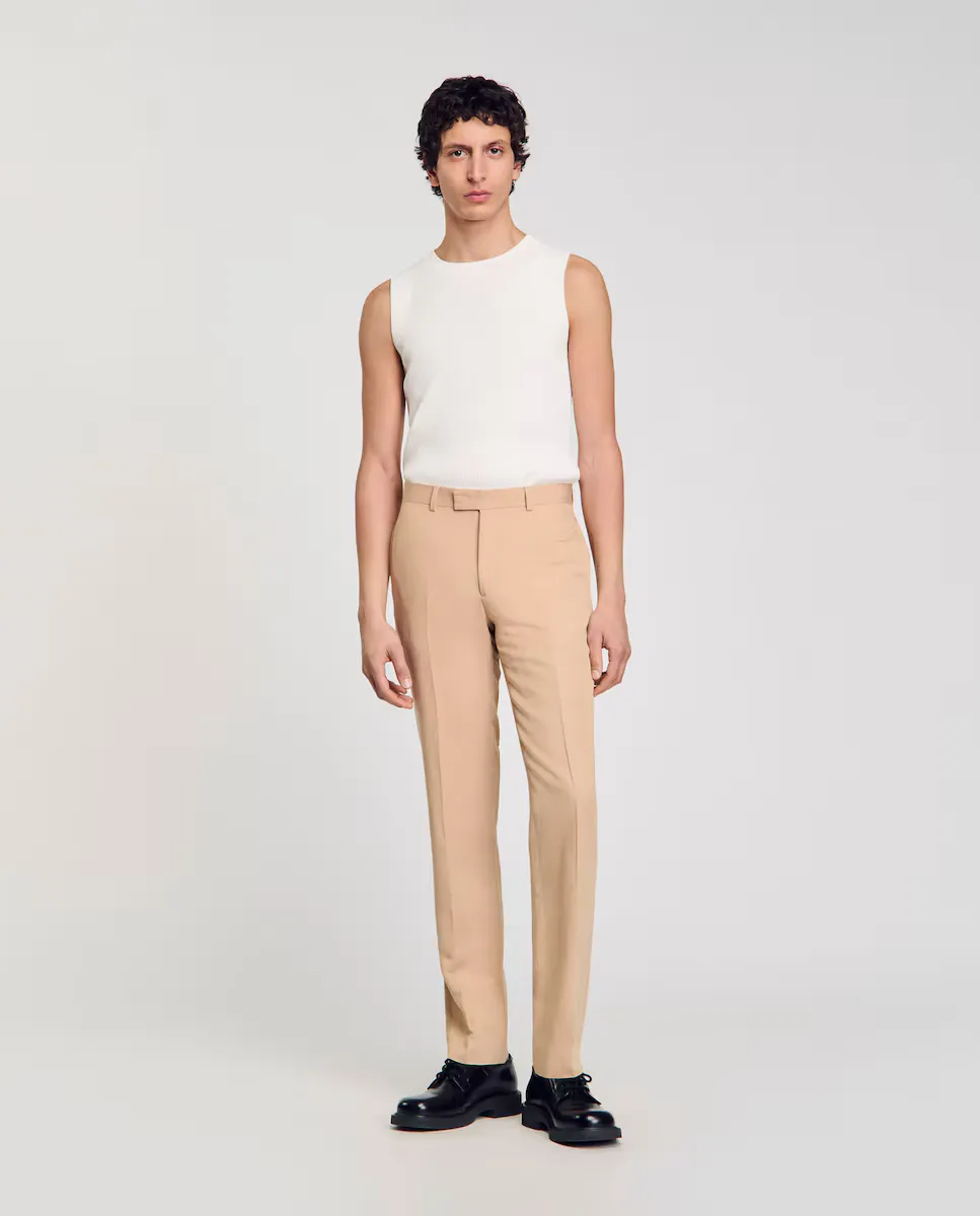 Мужские костюмные брюки Sandro, цвет Marrón claro
Мужские костюмные брюки Sandro, цвет Marrón claro
