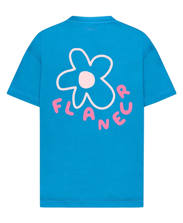 Футболка с синим цветком FlãNeur, синий
Футболка с синим цветком FlãNeur, синий