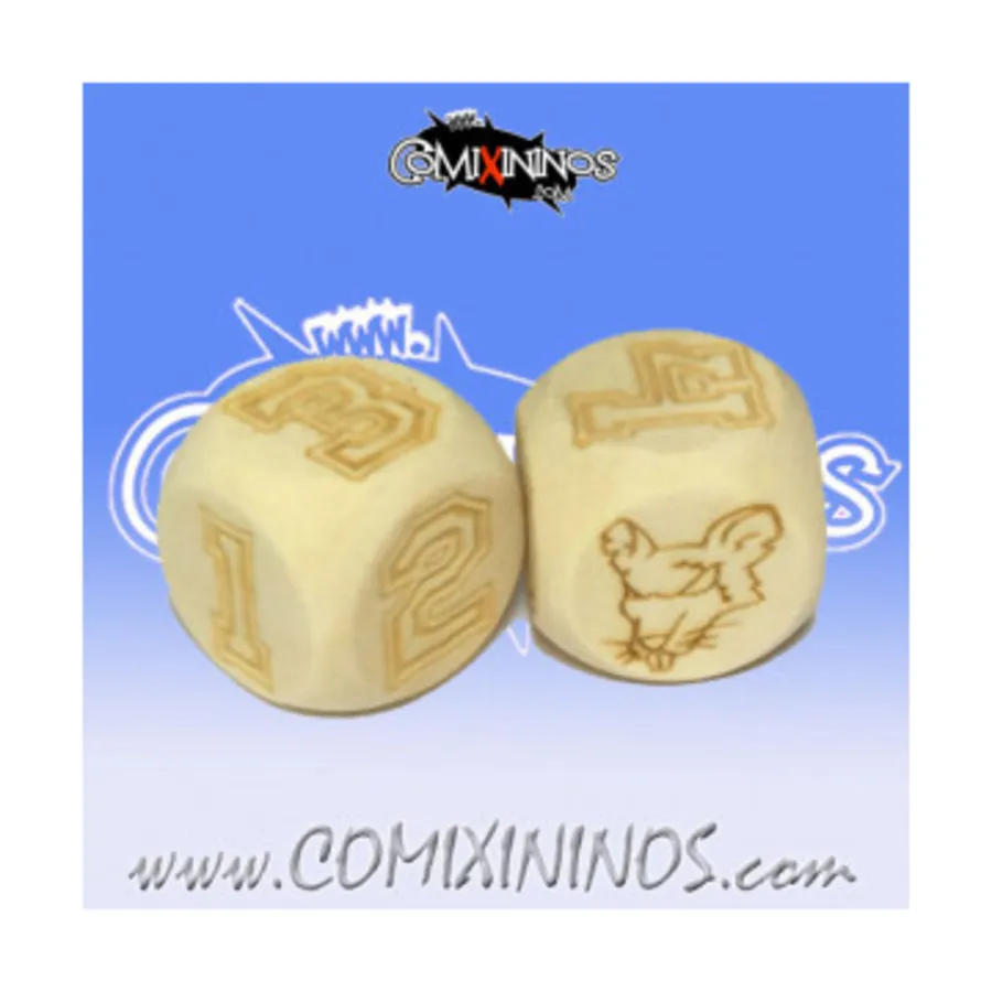 Набор из 2 кубиков крысолюдей с цифрами, Fantasy Football Miniatures - Wooden Dice (20mm)
Набор из 2 кубиков крысолюдей с цифрами, Fantasy Football Miniatures - Wooden Dice (20mm)