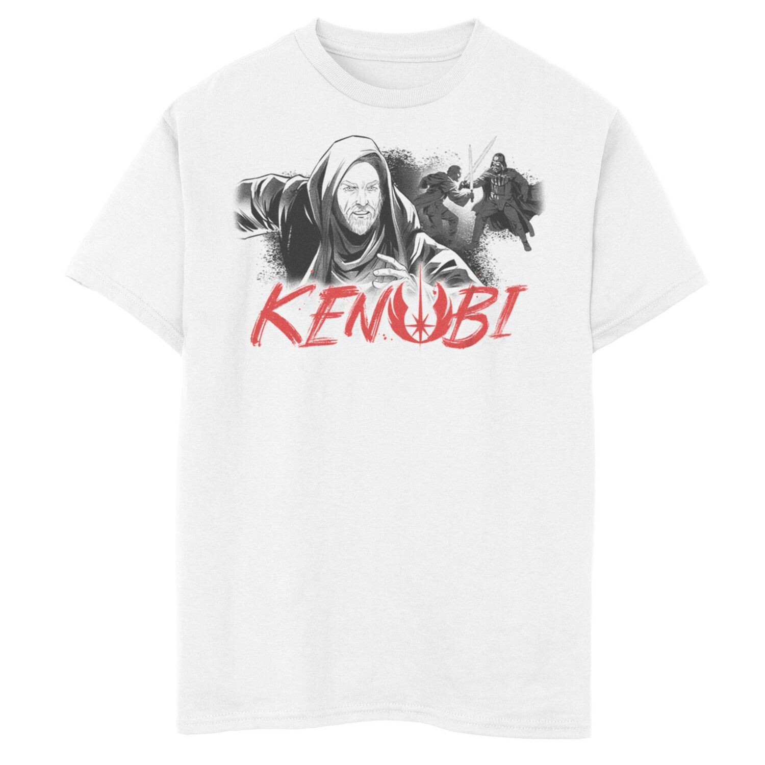 Футболка с логотипом джедаев «Звездные войны Оби-Ван Кеноби» для мальчиков 8–20 лет «Молодой Кеноби против Вейдера» Licensed Character
Футболка с логотипом джедаев «Звездные войны Оби-Ван Кеноби» для мальчиков 8–20 лет «Молодой Кеноби против Вейдера» Licensed Character